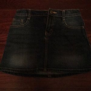 Jean skirt for girl size:6